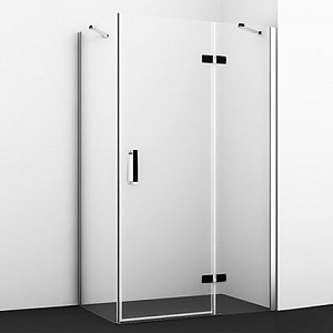 Душевой уголок WasserKraft Aller 10H10RBLACK MATT 120*100*200 R без поддона